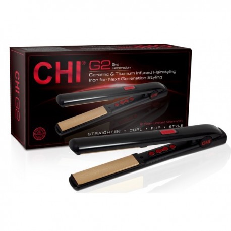 Lisseur CHI G2 Flat Iron ceramic et titanium de Farouk Chi Biosilk