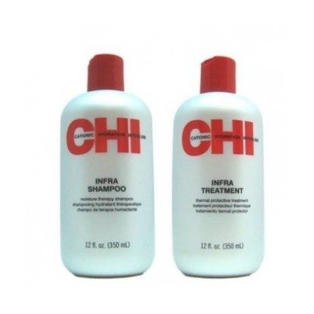 PACK CHI INFRA SHAMPOO + CHI INFRA TREATMENT 355ML FAROUK SYSTEMS