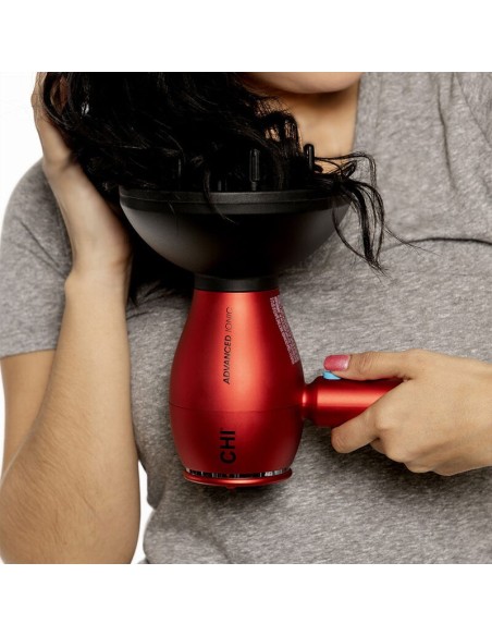 CHI 1875 Series Advanced Ionic Compact Hair Dryer Red