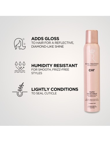 Spray brillant Rapid Shine CHI Royal Treatment 150gr de Farouk systems