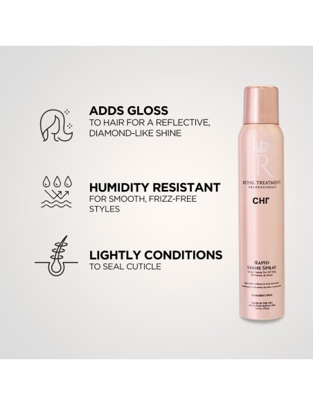Spray brillant Rapid Shine CHI Royal Treatment 150gr de Farouk systems