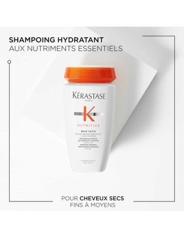 Le Bain Satin de la gamme Nutritive de Kerastase est en vente à prix doux chez Olivierb.fr