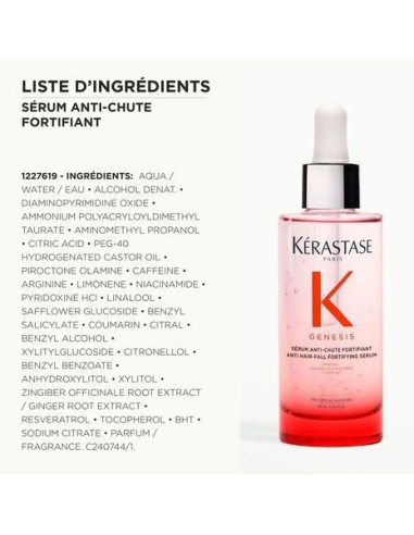 SERUM ANTI CHUTE FORTIFIANT GENESIS